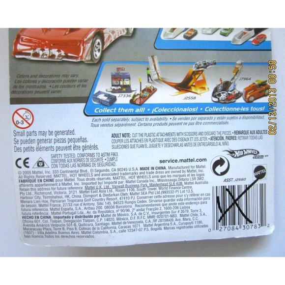Hot Wheels "QUICKSHOT LAUNCHER" Action W/ FORD GT-40 J2560 - Age 3+ (New/Sealed) - Picture 7 of 8